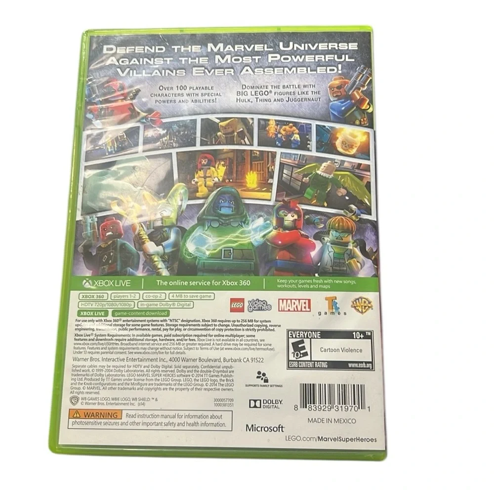 Xbox 360 Lego Marvel superheroes game - Picture 2 of 4